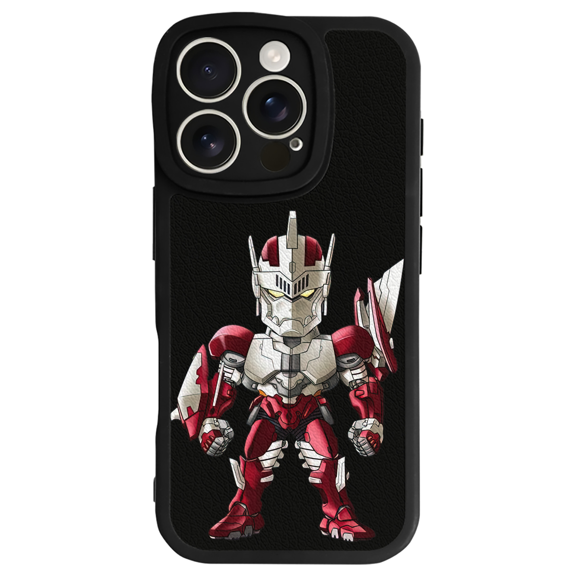 （画像用） ウルトラマン Ultraman 【iPhone 16シリーズ対応】シリコンスマホケース（レザー調） 材質：シリコン